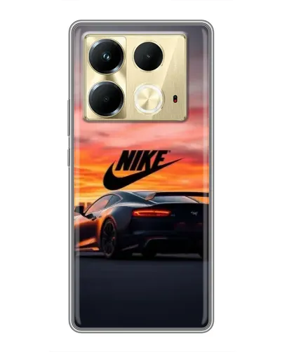 Чохол для Infinix Note 40 з картинкою «Nike та суперкар» Чохол для Infinix Note 40 з картинкою «Nike та суперкар»