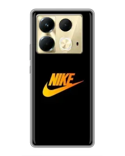 Чохол для Infinix Note 40 з картинкою «Золотий логотип Nike» Чохол для Infinix Note 40 з картинкою «Золотий логотип Nike»