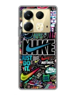Чохол для Infinix Note 40 з картинкою «Яскравий колаж Nike» Чохол для Infinix Note 40 з картинкою «Яскравий колаж Nike»