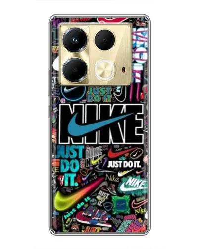 Чохол для Infinix Note 40 з картинкою «Яскравий колаж Nike» Чохол для Infinix Note 40 з картинкою «Яскравий колаж Nike»