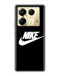 Чохол для Infinix Note 40 з картинкою «Мазки фарби Nike» Чохол для Infinix Note 40 з картинкою «Мазки фарби Nike»