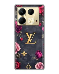 Чехол для Infinix Note 40 с картинкой «Цветочный Louis Vuitton» Чехол для Infinix Note 40 с картинкой «Цветочный Louis Vuitton»
