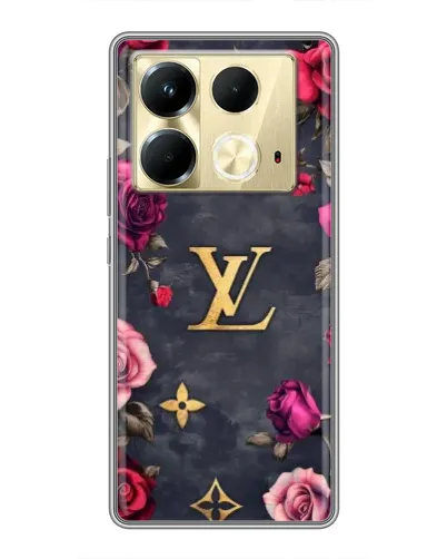 Чехол для Infinix Note 40 с картинкой «Цветочный Louis Vuitton» Чехол для Infinix Note 40 с картинкой «Цветочный Louis Vuitton»