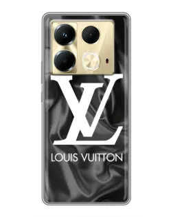 Чехол для Infinix Note 40 с картинкой «Шелковый Louis Vuitton»