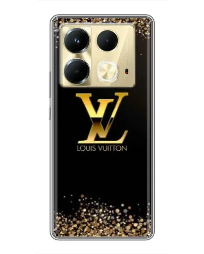 Чехол для Infinix Note 40 с картинкой «LV — золотые искры» Чехол для Infinix Note 40 с картинкой «LV — золотые искры»