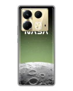 Чохол для Infinix Note 40 з картинкою «NASA — місячний градієнт» Чохол для Infinix Note 40 з картинкою «NASA — місячний градієнт»