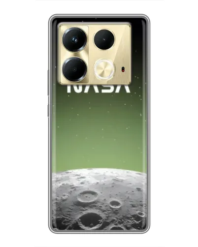 Чохол для Infinix Note 40 з картинкою «NASA — місячний градієнт» Чохол для Infinix Note 40 з картинкою «NASA — місячний градієнт»