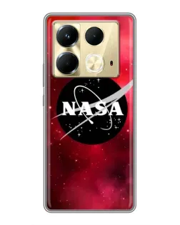 Чохол для Infinix Note 40 з картинкою «NASA — червона туманність» Чохол для Infinix Note 40 з картинкою «NASA — червона туманність»