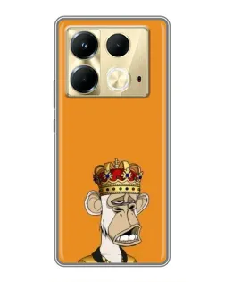 Чохол для Infinix Note 40 з картинкою «Золота мавпа Bored Ape» Чохол для Infinix Note 40 з картинкою «Золота мавпа Bored Ape»