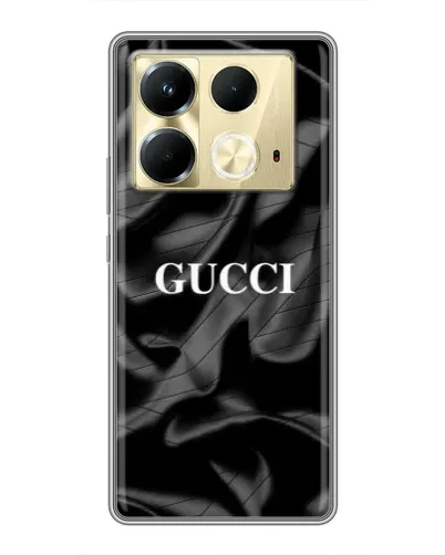 Чохол для Infinix Note 40 з картинкою «Gucci — шовкові хвилі» Чохол для Infinix Note 40 з картинкою «Gucci — шовкові хвилі»