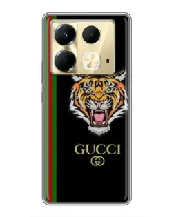 Чохол для Infinix Note 40 з картинкою «Тигр Gucci»
