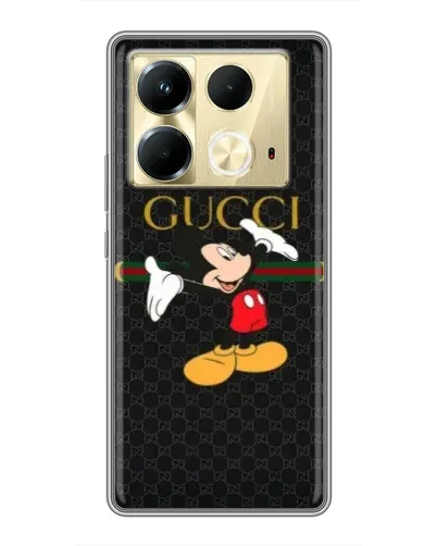 Чохол для Infinix Note 40 з картинкою «Міккі Маус Gucci» Чохол для Infinix Note 40 з картинкою «Міккі Маус Gucci»