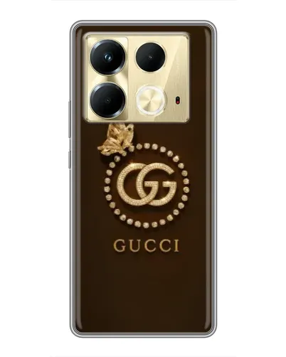 Чохол для Infinix Note 40 з картинкою «Gucci — золотий метелик» Чохол для Infinix Note 40 з картинкою «Gucci — золотий метелик»
