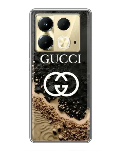 Чохол для Infinix Note 40 з картинкою «Gucci — піщані дюни» Чохол для Infinix Note 40 з картинкою «Gucci — піщані дюни»