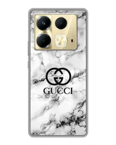 Чохол для Infinix Note 40 з картинкою «Gucci — мармуровий шик» Чохол для Infinix Note 40 з картинкою «Gucci — мармуровий шик»