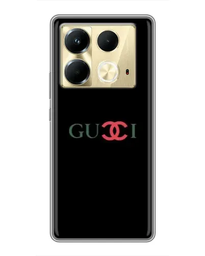 Чохол для Infinix Note 40 з картинкою «Gucci — червоний градієнт» Чохол для Infinix Note 40 з картинкою «Gucci — червоний градієнт»