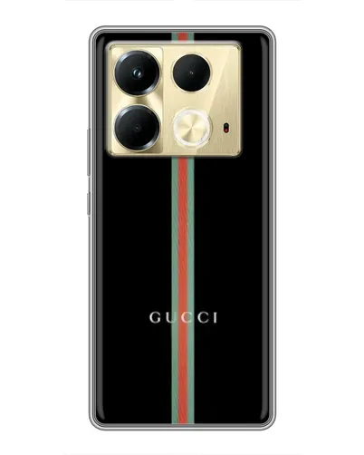 Чохол для Infinix Note 40 з картинкою «Gucci — строга лінія» Чохол для Infinix Note 40 з картинкою «Gucci — строга лінія»