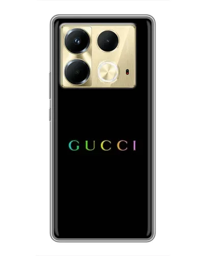 Чохол для Infinix Note 40 з картинкою «Gucci — неоновий мінімалізм» Чохол для Infinix Note 40 з картинкою «Gucci — неоновий мінімалізм»