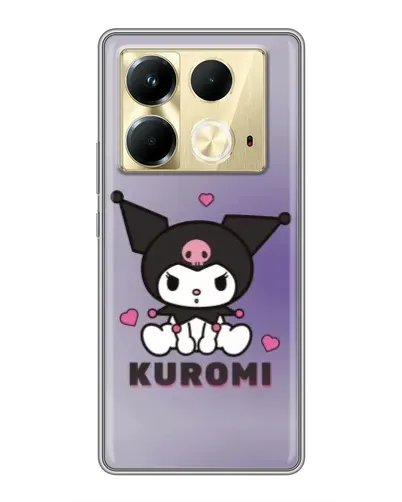 Чохол для Infinix Note 40 з картинкою «Kuromi — фіолетовий арт» Чохол для Infinix Note 40 з картинкою «Kuromi — фіолетовий арт»