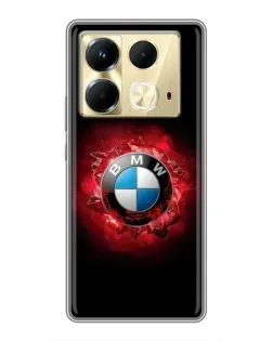 Чохол для Infinix Note 40 з картинкою «Логотип BMW — спалах» Чохол для Infinix Note 40 з картинкою «Логотип BMW — спалах»