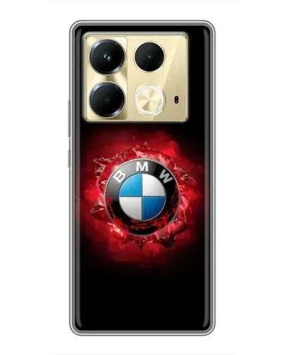 Чохол для Infinix Note 40 з картинкою «Логотип BMW — спалах» Чохол для Infinix Note 40 з картинкою «Логотип BMW — спалах»