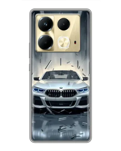 Чохол для Infinix Note 40 з картинкою «BMW у світлі фар» Чохол для Infinix Note 40 з картинкою «BMW у світлі фар»