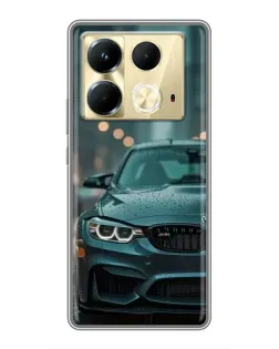 Чохол для Infinix Note 40 з картинкою «BMW у вогнях міста» Чохол для Infinix Note 40 з картинкою «BMW у вогнях міста»