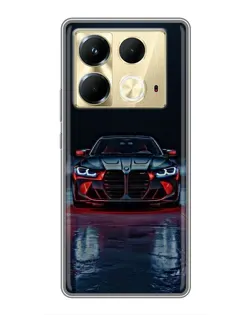 Чохол для Infinix Note 40 з картинкою «BMW на мокрій дорозі» Чохол для Infinix Note 40 з картинкою «BMW на мокрій дорозі»