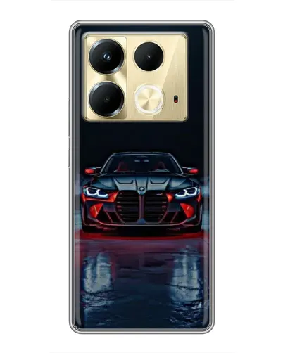 Чохол для Infinix Note 40 з картинкою «BMW на мокрій дорозі» Чохол для Infinix Note 40 з картинкою «BMW на мокрій дорозі»