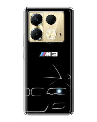 Чохол для Infinix Note 40 з картинкою «Мінімалістичний принт BMW M3» Чохол для Infinix Note 40 з картинкою «Мінімалістичний принт BMW M3»