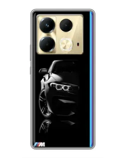 Чохол для Infinix Note 40 з картинкою «Силует BMW в темряві» Чохол для Infinix Note 40 з картинкою «Силует BMW в темряві»