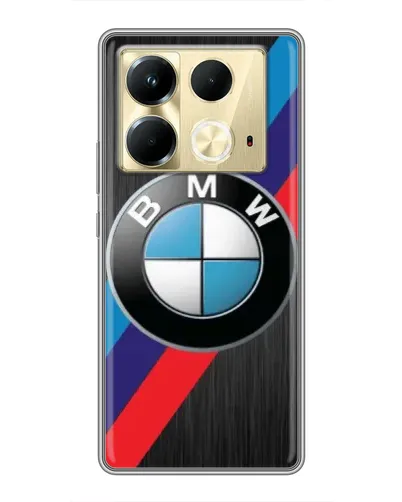 Чохол для Infinix Note 40 з картинкою «BMW M-stripes стиль» Чохол для Infinix Note 40 з картинкою «BMW M-stripes стиль»