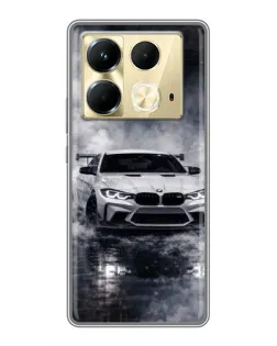 Чохол для Infinix Note 40 з картинкою «BMW крізь туман» Чохол для Infinix Note 40 з картинкою «BMW крізь туман»