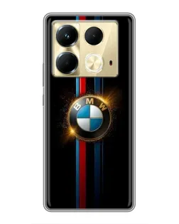 Чохол для Infinix Note 40 з картинкою «BMW M-Power неон» Чохол для Infinix Note 40 з картинкою «BMW M-Power неон»