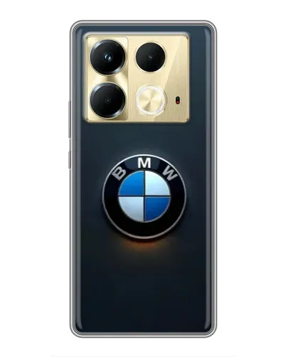 Чохол для Infinix Note 40 з картинкою «Логотип BMW — мінімалізм» Чохол для Infinix Note 40 з картинкою «Логотип BMW — мінімалізм»