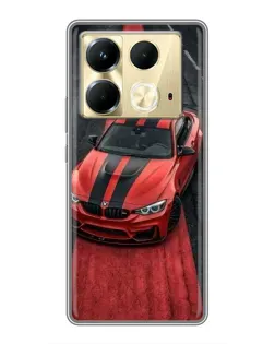 Чохол для Infinix Note 40 з картинкою «BMW на червоній доріжці» Чохол для Infinix Note 40 з картинкою «BMW на червоній доріжці»