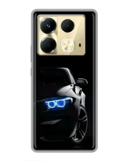 Чохол для Infinix Note 40 з картинкою «BMW — нічний погляд» Чохол для Infinix Note 40 з картинкою «BMW — нічний погляд»