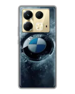 Чохол для Infinix Note 40 з картинкою «Логотип BMW — лід» Чохол для Infinix Note 40 з картинкою «Логотип BMW — лід»