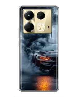 Чохол для Infinix Note 40 з картинкою «BMW M-Power — абстракція» Чохол для Infinix Note 40 з картинкою «BMW M-Power — абстракція»