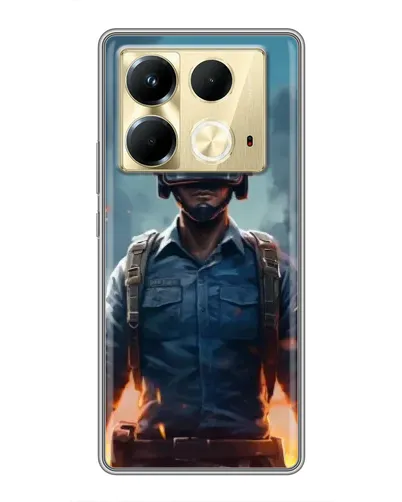 Чохол для Infinix Note 40 з картинкою «PUBG — реалістичний герой» Чохол для Infinix Note 40 з картинкою «PUBG — реалістичний герой»