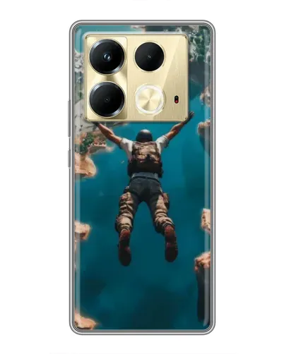 Чохол для Infinix Note 40 з картинкою «PUBG — вільне падіння» Чохол для Infinix Note 40 з картинкою «PUBG — вільне падіння»