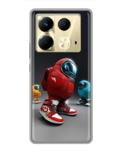 Чохол для Infinix Note 40 з картинкою «Among Us — 3D стиль» Чохол для Infinix Note 40 з картинкою «Among Us — 3D стиль»