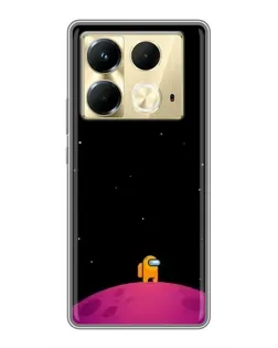 Чохол для Infinix Note 40 з картинкою «Самотній герой на планеті» Чохол для Infinix Note 40 з картинкою «Самотній герой на планеті»
