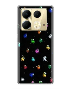 Чохол для Infinix Note 40 з картинкою «Екіпаж Among Us» Чохол для Infinix Note 40 з картинкою «Екіпаж Among Us»