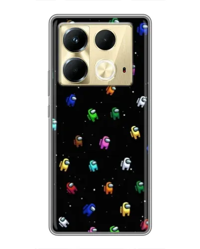 Чохол для Infinix Note 40 з картинкою «Екіпаж Among Us» Чохол для Infinix Note 40 з картинкою «Екіпаж Among Us»