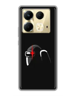 Чохол для Infinix Note 40 з картинкою «Among Us шолом» Чохол для Infinix Note 40 з картинкою «Among Us шолом»