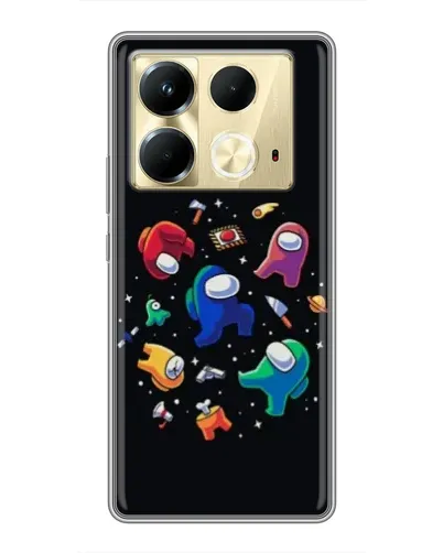 Чохол для Infinix Note 40 з картинкою «Among Us космос» Чохол для Infinix Note 40 з картинкою «Among Us космос»