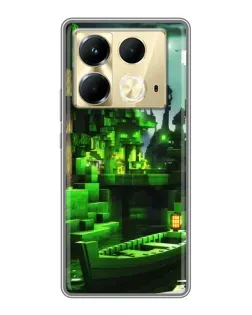 Чохол для Infinix Note 40 з картинкою «Minecraft лісовий пейзаж» Чохол для Infinix Note 40 з картинкою «Minecraft лісовий пейзаж»