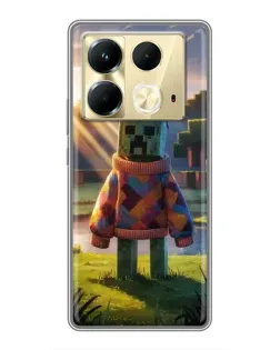 Чохол для Infinix Note 40 з картинкою «Кріпер у светрі» Чохол для Infinix Note 40 з картинкою «Кріпер у светрі»