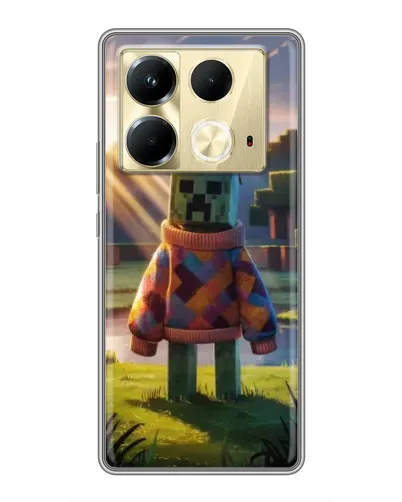 Чохол для Infinix Note 40 з картинкою «Кріпер у светрі»